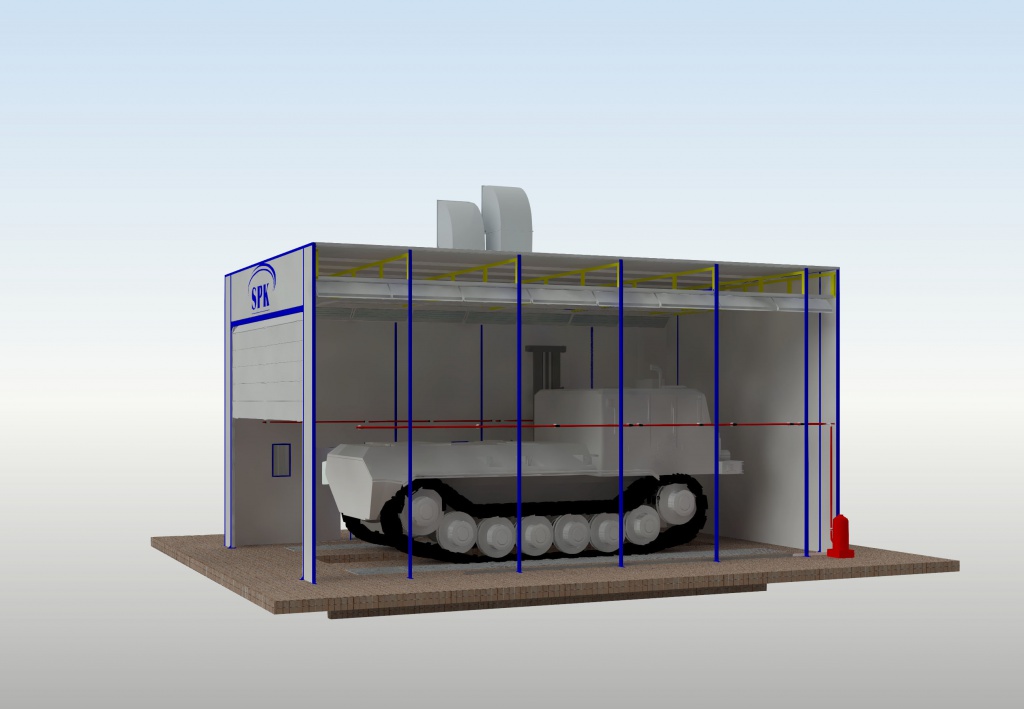 Очистка окрасочно-сушильной камеры Очистка окрасочно-сушильной камеры